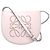 Bolsa de Ombro Small Heel Pouch em pele de vitelo Loewe, cor Light Beige