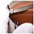 Bolsa de Ombro Small Heel Pouch em pele de vitelo Loewe, cor Light Beige - vista 15