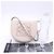 Bolsa de Ombro Small Heel Pouch em pele de vitelo Loewe, cor Light Beige - vista 3