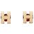 Hermès Pendientes de botón Hermes Pop H