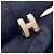 Hermès Pendientes de botón Hermes Pop H - vista 6