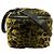 Céline Bolsa de Ombro Celine Fluffy Box em Pele Sintética de Leopardo