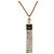Miu Miu Halskette aus Metall und Strass