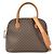 Céline Bolsa Celine Macadam em lona revestida e couro