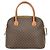 Céline Bolsa Celine Macadam em lona revestida e couro - vista 3