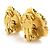 Boucles d'oreilles clips Chanel Coco Mark - vue 3