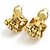 Chanel Gold Clip-On Ohrringe - Ansicht 6