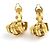 Chanel Gold Clip-On Ohrringe - Ansicht 7