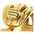 Chanel Gold Clip-On Ohrringe - Ansicht 9