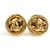 Boucles d'oreilles clips Chanel Gold