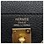 Hermès Borsa Hermes Kelly 25 in pelle Togo nera - vista 13