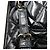 Mochila Chanel Matelassé em Black - vista 14