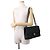 Borsa a tracolla con catena Chanel in vitello grana nera - vista 4
