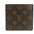 Cartera bi-fold Louis Vuitton en Monogram marrón