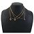Collana in metallo dorato Louis Vuitton