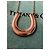 Collana Tiffany & Co. modello tiffany 1837 Lucky horseshoe rubedo - vista 2