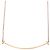 Autre Marque Collana Tiffany & Co. T Smile in oro rosa - vista 3