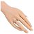 Autre Marque Anello T Narrow Tiffany & Co. in oro bianco 18K - vista 2