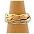 Cartier Trinity Ring aus 18K Rosa Weiß und Gelbgold