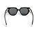 OCCHIALI DA SOLE PRADA SPR14W NUOVI BICOLORE NERO E BIANCO - vista 3