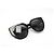 OCCHIALI DA SOLE PRADA SPR14W NUOVI BICOLORE NERO E BIANCO - vista 8