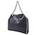 Stella Mc Cartney Borsa Tote Stella McCartney Falabella in pelle nera - vista 2