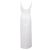 Vestido Maxi Portrait Staud en algodón blanco - vista 3