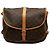 Borsa a tracolla Louis Vuitton Monogram Saumur 35 - vista 3