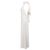Autre Marque Robe Misha Evianna en polyester blanc ivoire - vue 2