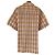 Autre Marque Camicia a maniche corte a quadri con colletto aperto Karl Helmut - vista 3