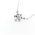 Autre Marque K10 Weißgold Diamant-Halskette - Ansicht 3