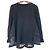 Autre Marque Top a balze con pizzo sulla schiena CHONO