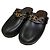 Céline Celine Les Bois Triomphe Chain Leather Clog Sandals