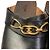 Céline Celine Les Bois Triomphe Chain Leather Clog Sandals - view 4