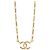 Pendente Chanel Quilted CC Catena Metallo Large