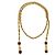 Pendente Chanel Vintage CC a Goccia in Metallo con Gripoix