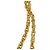 Pendente Chanel Vintage CC a Goccia in Metallo con Gripoix - vista 2