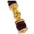 Pendente Chanel Vintage CC a Goccia in Metallo con Gripoix - vista 3