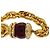 Pendente Chanel Vintage CC a Goccia in Metallo con Gripoix - vista 4