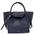 Big Bag Céline Celine Handtasche aus blauem Leder