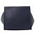 Big Bag Céline Celine Handtasche aus blauem Leder - Ansicht 3