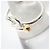 Autre Marque Anello a fascia Tiffany & Co. in argento sterling e oro giallo - vista 3