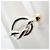 Autre Marque Anello a fascia Tiffany & Co. in argento sterling e oro giallo - vista 7