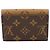 Carteira bi-fold Louis Vuitton Monogram Reverse - vista 3
