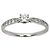 Autre Marque Tiffany & Co. Harmony Diamantring - Ansicht 2
