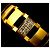Anel Chaumet Class One #53 em borracha e ouro amarelo - vista 7