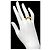 Anel Chaumet Class One #53 em borracha e ouro amarelo - vista 9