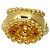 Anello Three Ball Chanel in oro giallo 18K - vista 6