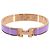 Hermès Brazalete Hermes Clic H GM en Lilac Rose Gold