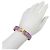 Hermès Brazalete Hermes Clic H GM en Lilac Rose Gold - vista 6